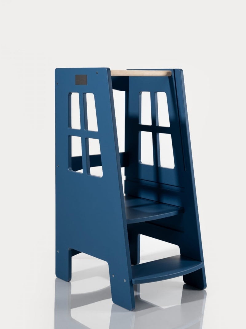 Tour d'apprentissage Extra Safe Montessori Bleu marine - Kiabi