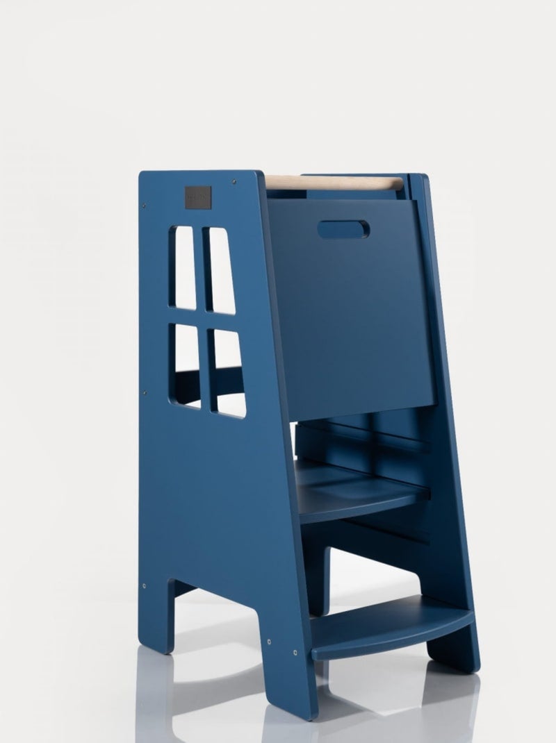 Tour d'apprentissage Extra Safe Montessori Bleu marine - Kiabi