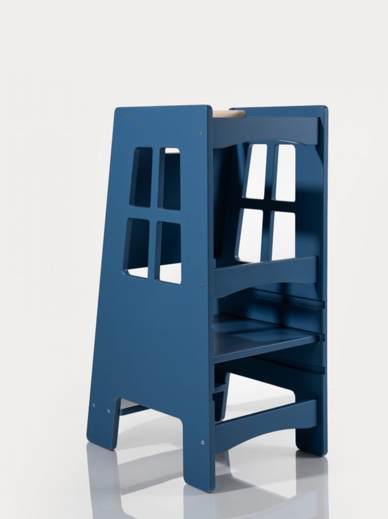 Tour d'apprentissage Extra Safe Montessori Bleu marine - Kiabi