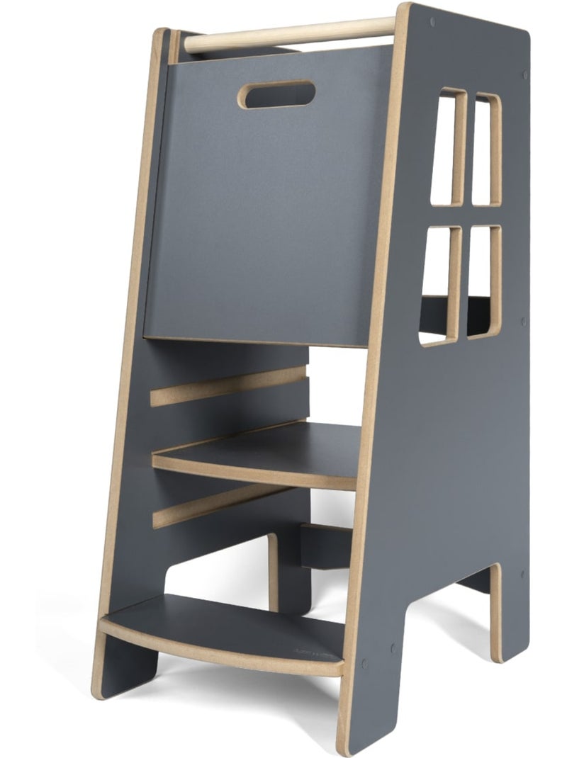 Tour d'apprentissage extra safe montessori Gris foncé - Kiabi