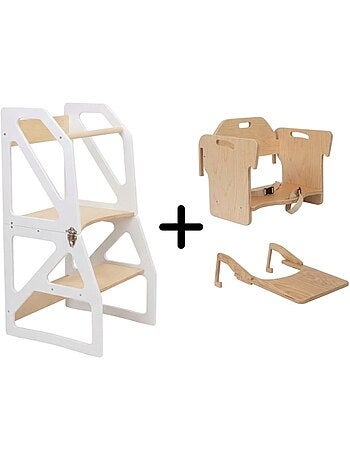 Tour d'apprentissage Montessori 2-en-1 SecureStep