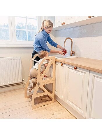 Tour d'apprentissage Montessori 2-en-1 SecureStep