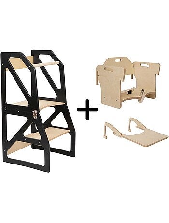 Tour d'apprentissage Montessori 2-en-1 SecureStep