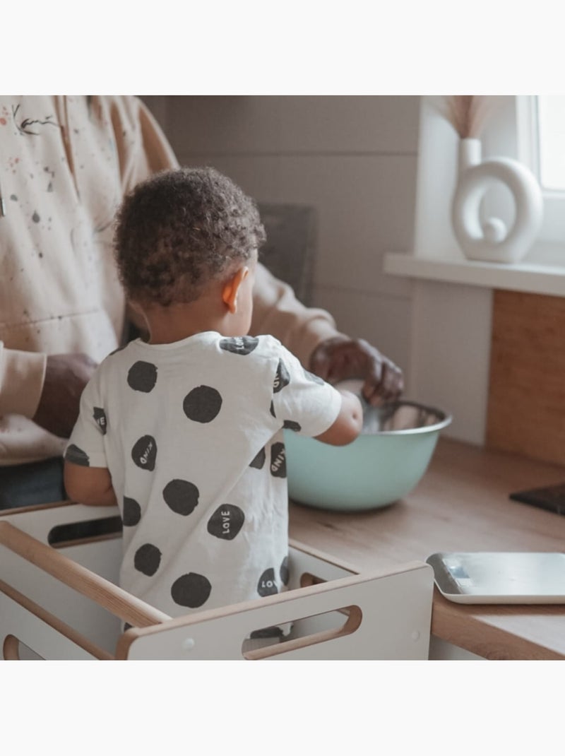 Tour d'apprentissage noway montessori Blanc - Kiabi