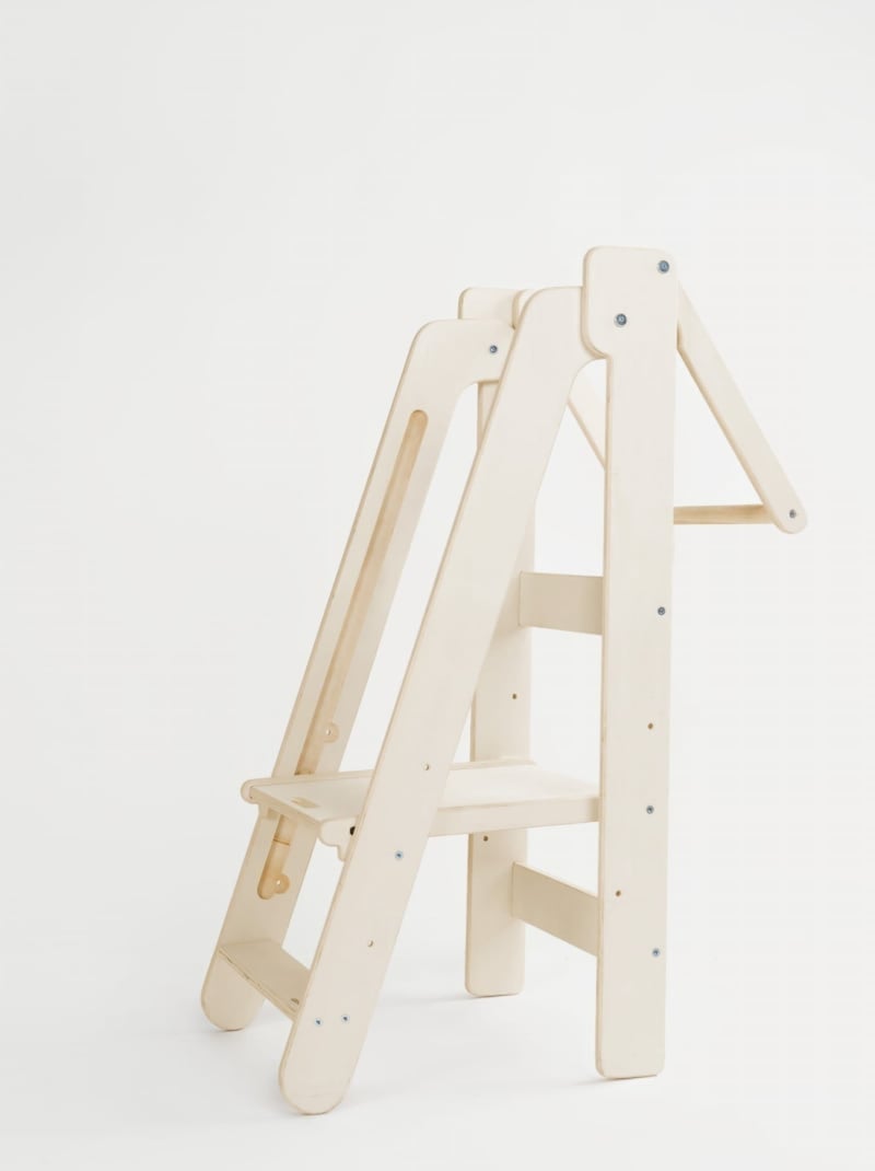 Tour d'Apprentissage Pliable EASY Montessori Blanc - Kiabi