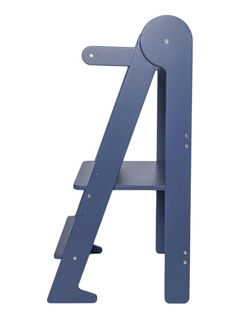 Tour d'apprentissage pliable premium Montessori Bleu marine - Kiabi