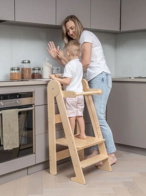 Tour d'apprentissage pliable premium Montessori - Kiabi
