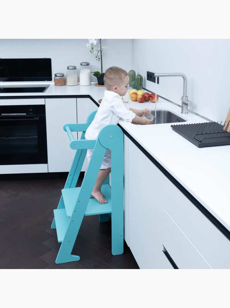 Tour d'apprentissage pliable premium montessori Gris clair - Kiabi