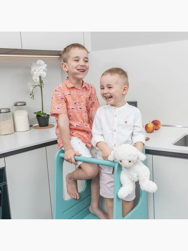 Tour d'apprentissage premium montessori Gris clair - Kiabi