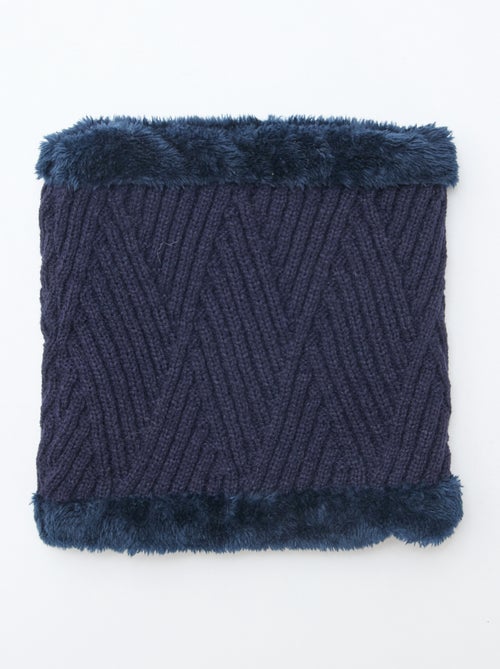 Tour de cou bord moutonné - Kiabi