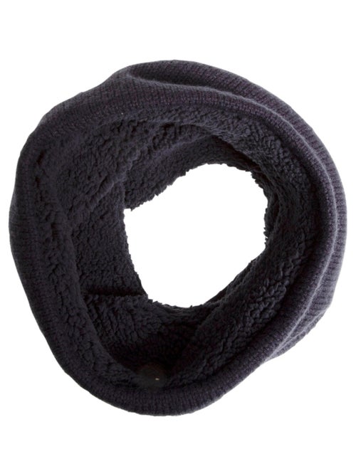 Tour de cou chaud, doublé imitation fourrure mixte enfant Isotoner - Kiabi