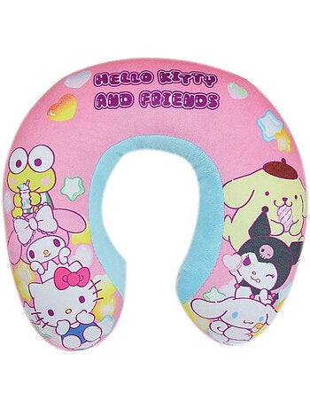 Tour de Cou de Voyage Hello Kitty en Peluche Ultra-Douce 19 cm
