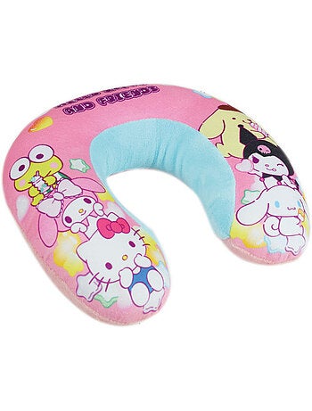 Tour de Cou de Voyage Hello Kitty en Peluche Ultra-Douce 19 cm