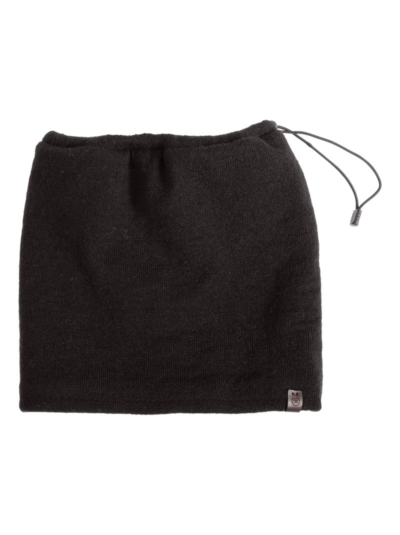 Tour de cou doublé polaire, cordon ajustable homme Isotoner Noir - Kiabi