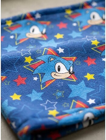 Tour de cou enfant en polyester extensible sonic sega