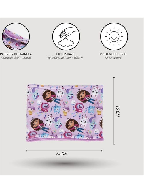 Tour de cou enfant Gabby's Dollhouse Rose – Taille S - Kiabi