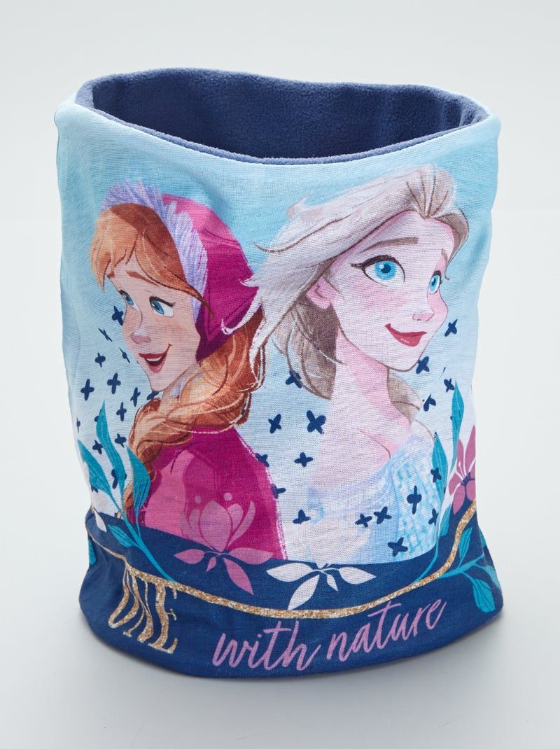 Tour de cou 'La reine des neiges' bleu - Kiabi