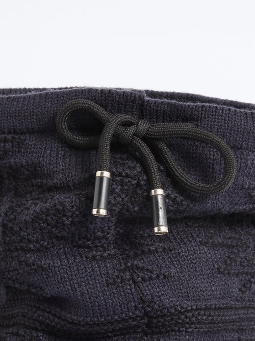 Tour de cou maille et sherpa, zig zag - AFIBEL - Kiabi