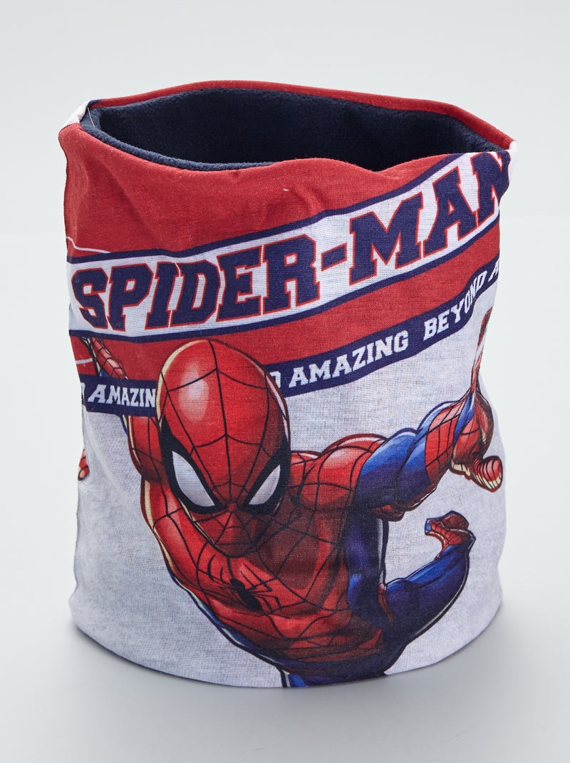 Tour de cou 'Spider-Man' gris - Kiabi