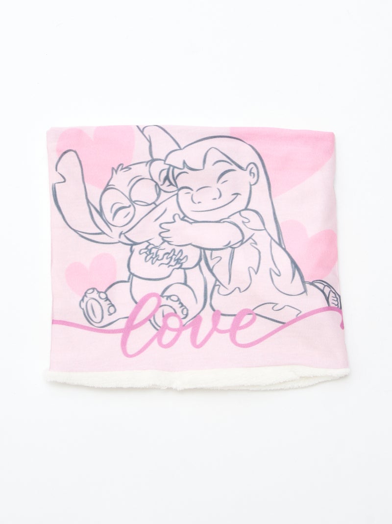 Tour de cou 'Stitch' 'Disney' Rose - Kiabi