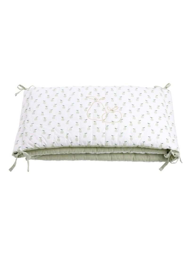 Tour de lit 200x36x4cm en coton Vert tilleul - SAUTHON Vert tilleul - Kiabi