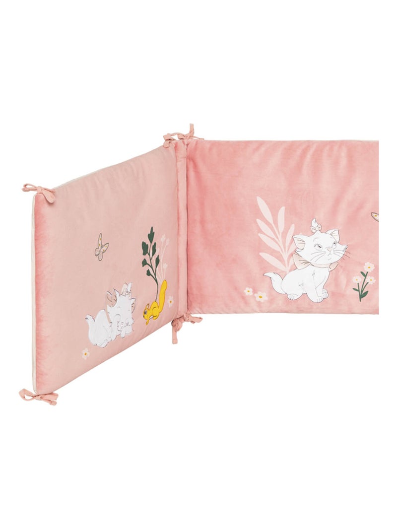 Tour de lit adaptable Marie Sweet - 40x180 cm Rose - Kiabi