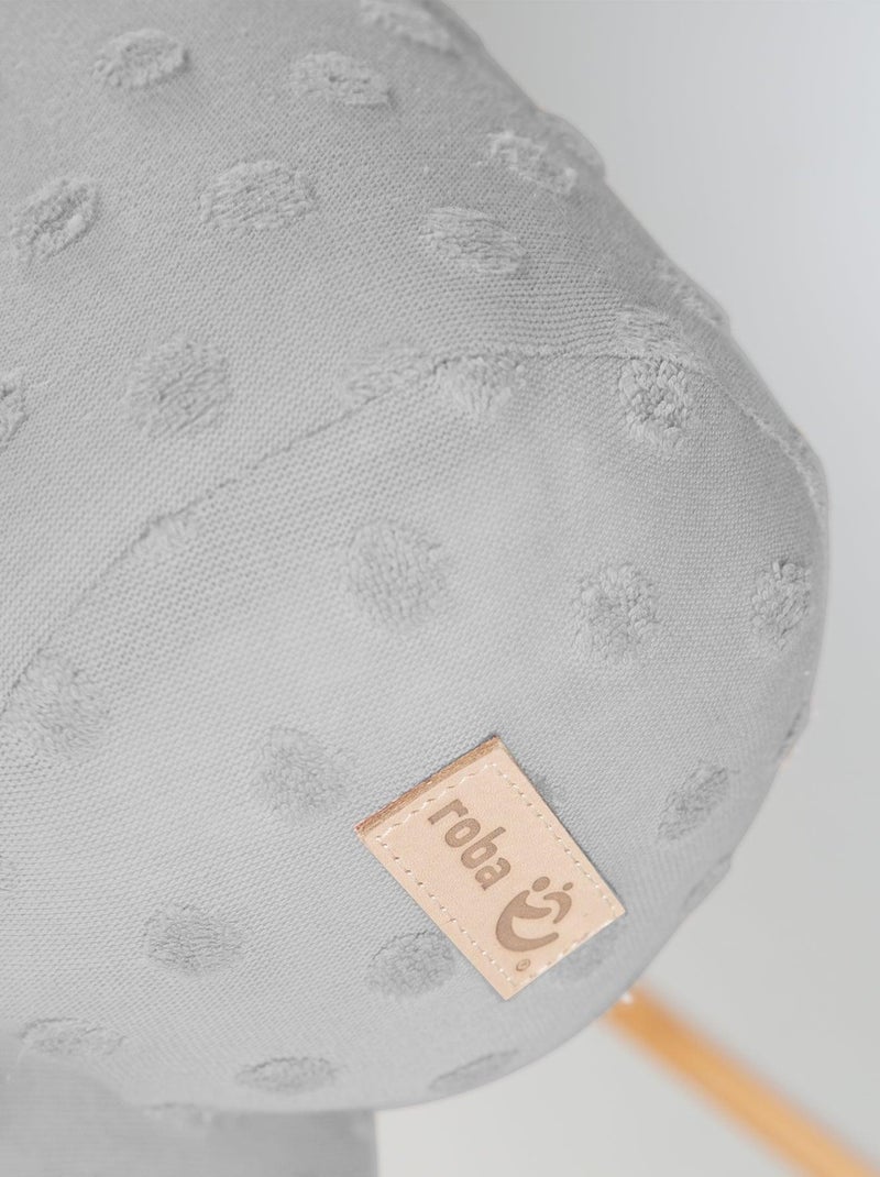 Tour de lit bébé + couverture et doudou en coton Bio 'Lil Planet' ROBA Gris - Kiabi