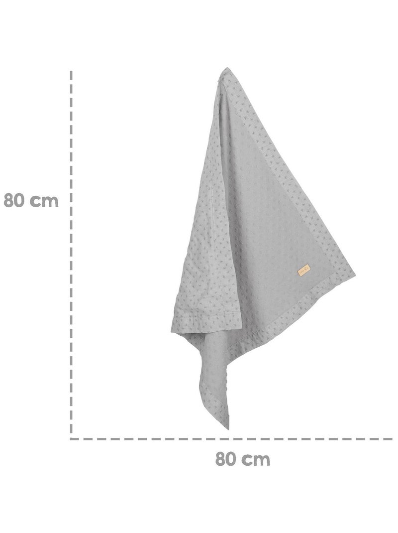 Tour de lit bébé + couverture et doudou en coton Bio 'Lil Planet' ROBA Gris - Kiabi