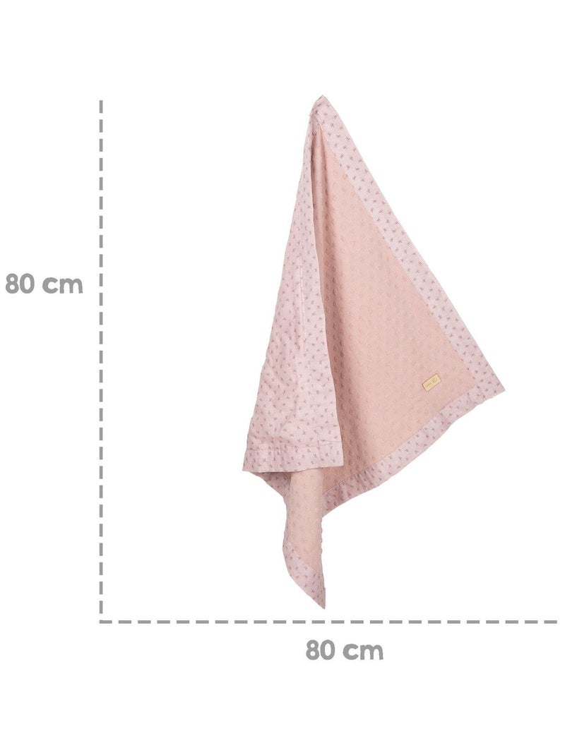 Tour de lit bébé + couverture et doudou en coton Bio 'Lil Planet' ROBA Rose pastel - Kiabi