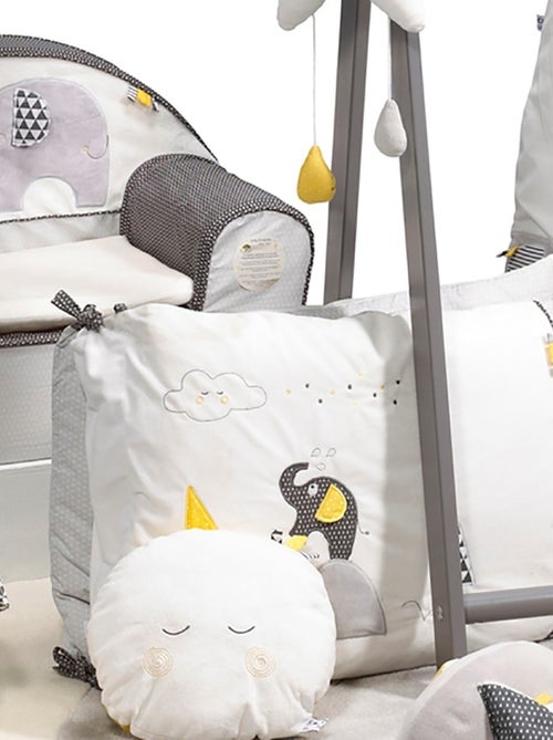 Tour de lit bébé déhoussable en coton - - Kiabi