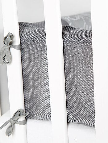 Tour de lit bébé déhoussable safe asleep® système Easy Air 'miffy®' ROBA