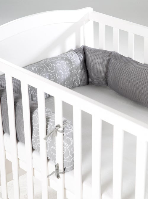 Tour de lit bébé déhoussable safe asleep® système Easy Air 'miffy®' ROBA - Kiabi