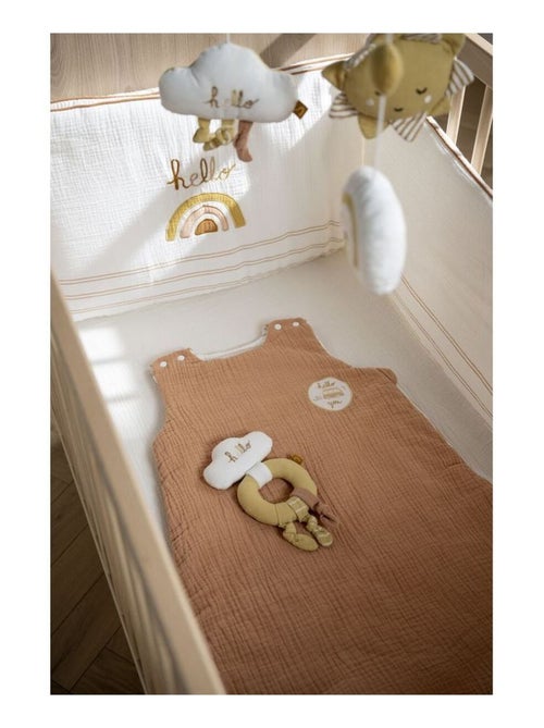 Tour de lit bébé en coton - - Kiabi