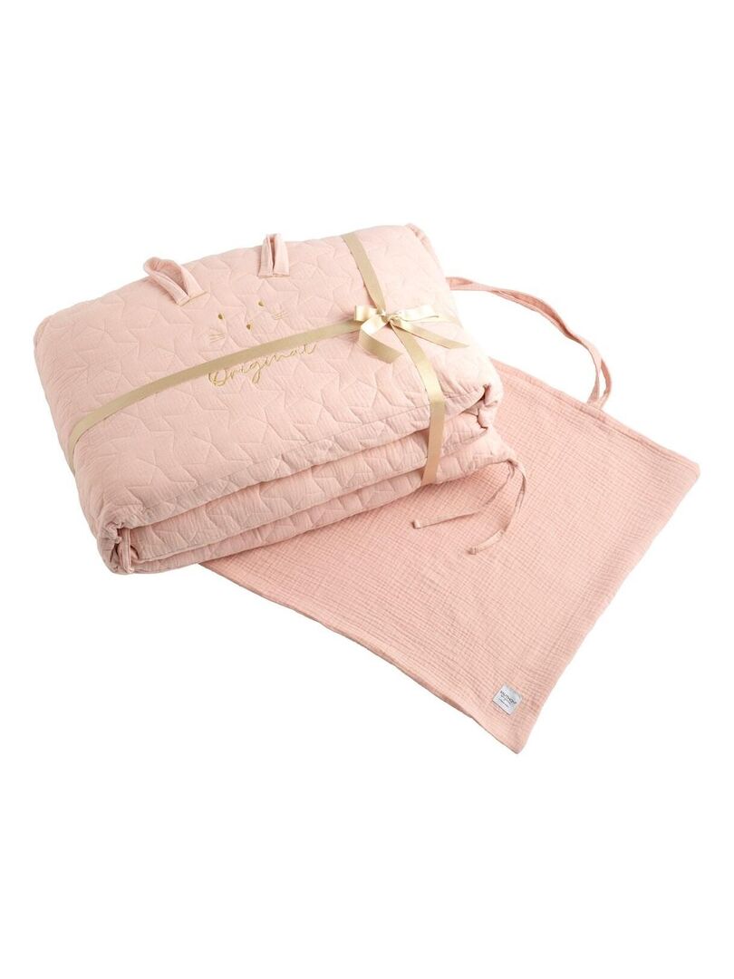 Édredon Bébé En Coton Sauthon - Taille 120x60 Cm, Certification Oeko-Tex, Lavable à 30°C - 9