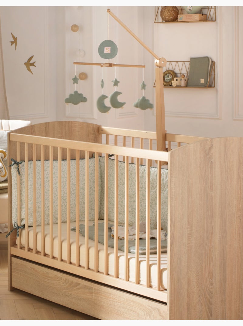 Tour de lit bébé en coton - SAUTHON Vert tilleul - Kiabi