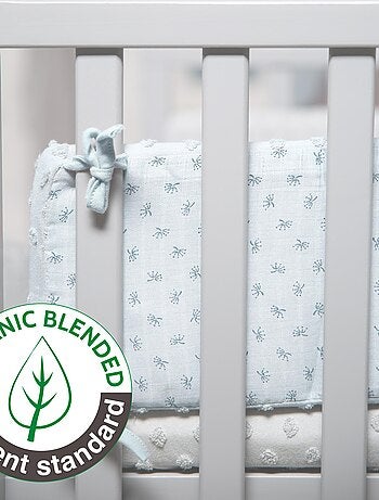 Tour de lit bébé en coton Bio pois en relief - ROBA 'lil planet'