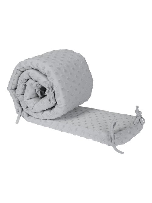 Tour de lit bébé en coton Bio pois en relief - ROBA 'lil planet' - Kiabi