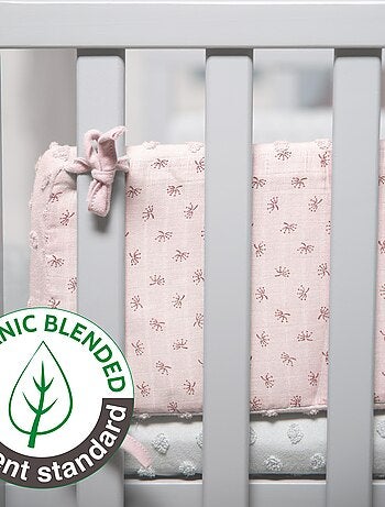 Tour de lit bébé en coton Bio pois en relief - ROBA 'lil planet'