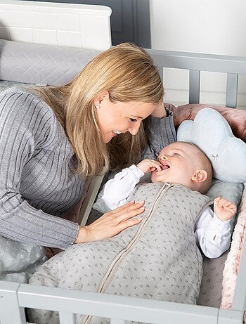 Tour de lit bébé en coton Bio pois en relief - ROBA 'lil planet'