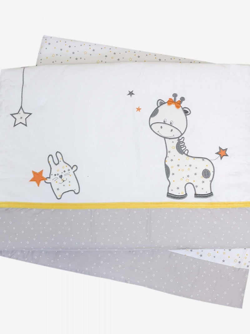 Tour De Lit Bébé Kinousses Blanc - Kiabi