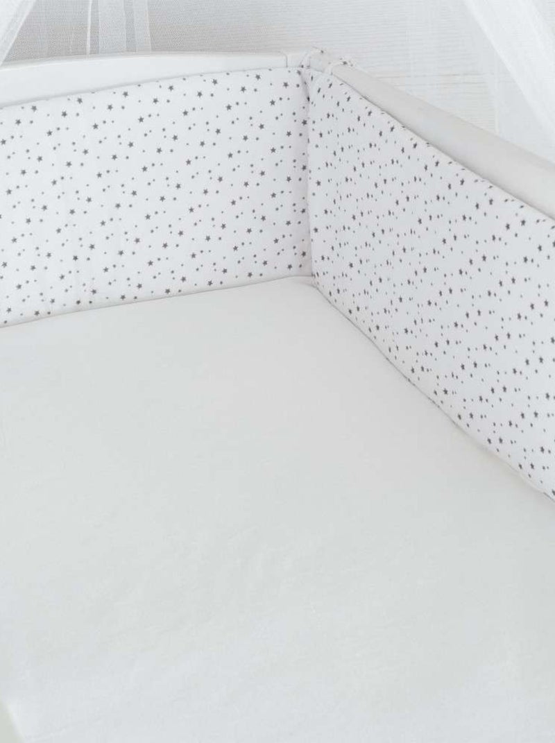 Tour De Lit Bébé Kinousses Blanc - Kiabi