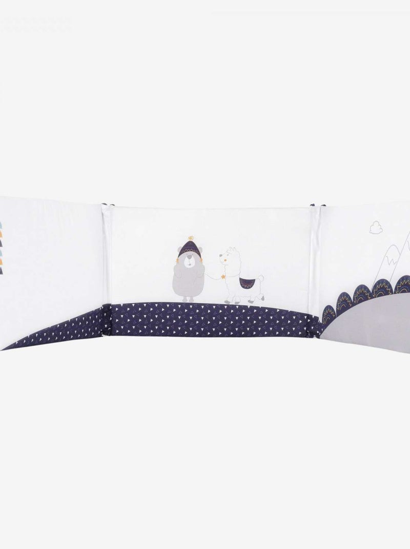 Tour De Lit Bébé Kinousses Bleu - Kiabi