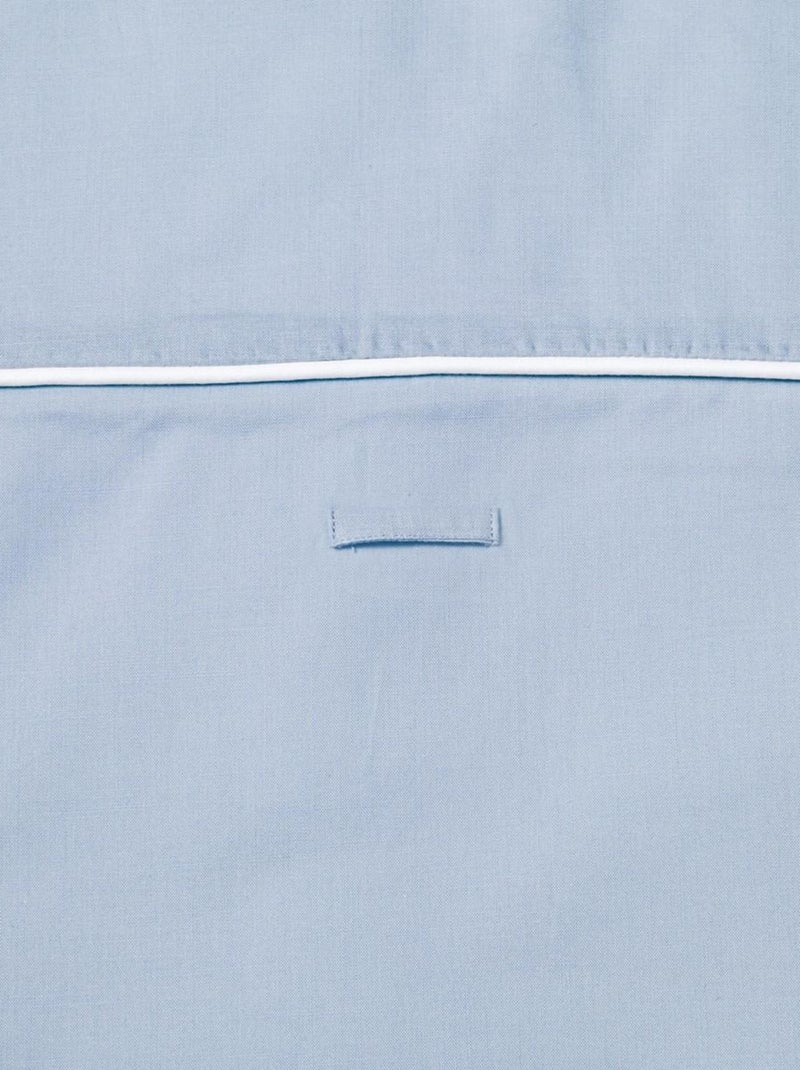 Tour de lit bébé stable en coton 180 x 35 cm Bleu - Kiabi