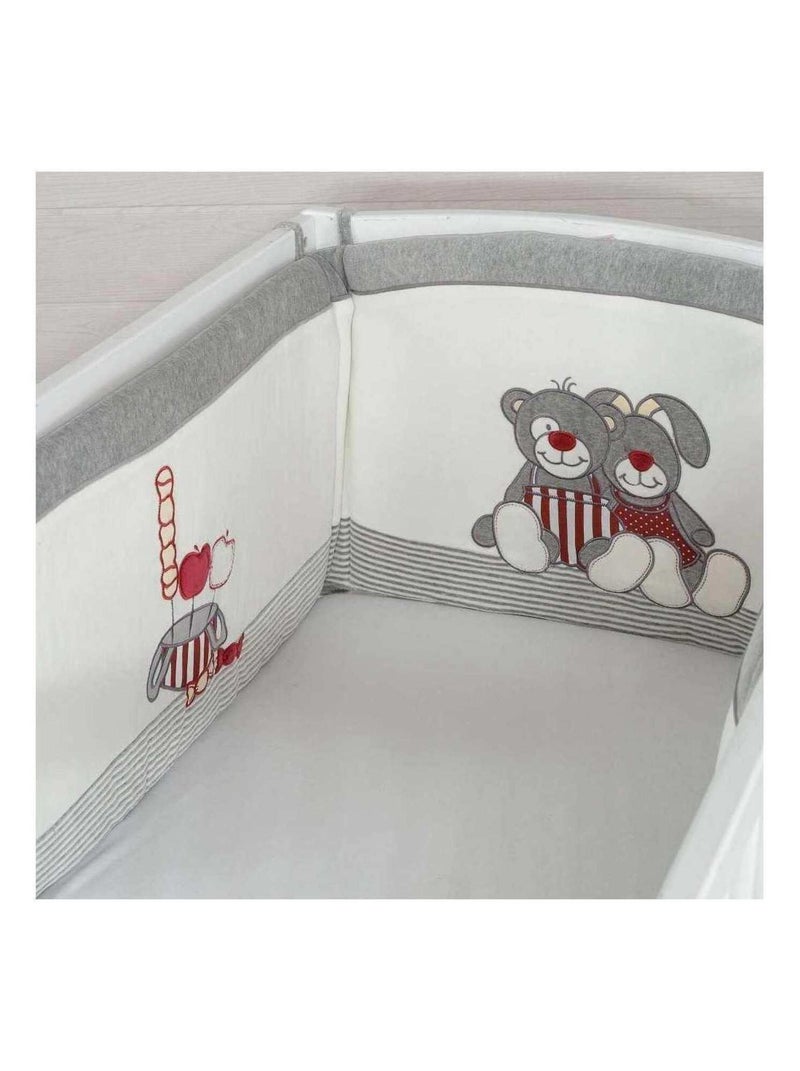 Tour de lit bébé Trois Kilos Sept Blanc - Kiabi