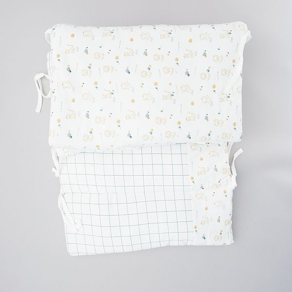 Tour De Lit Bebe Garcon Blanc Kiabi 25 00