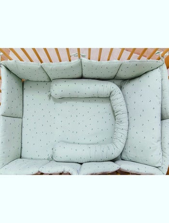 Tour de Lit Complet Bio Organic Green