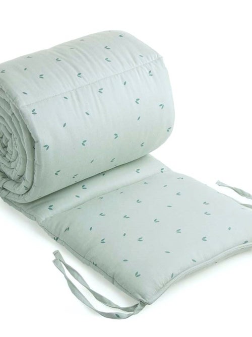 Tour de Lit Complet Bio Organic Green - Kiabi