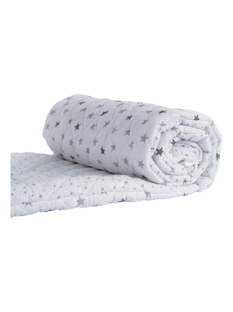 Tour de lit coton bébé Trois Kilos Sept Gris - Kiabi