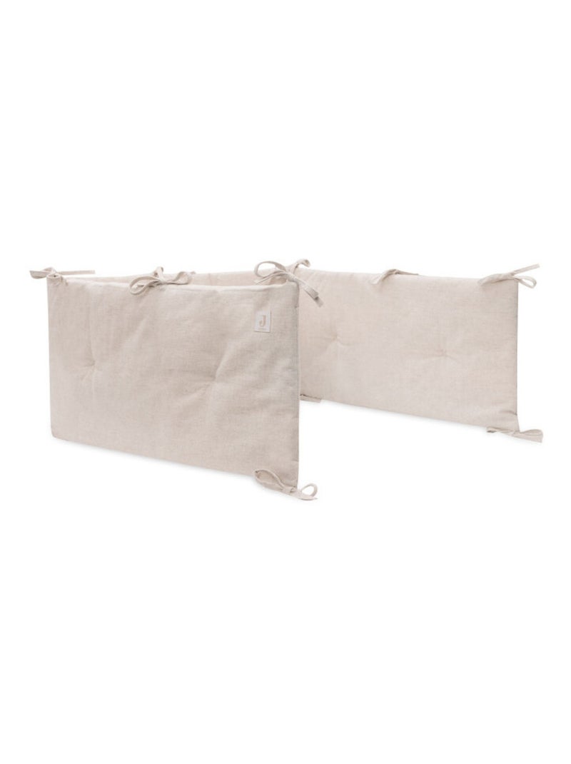 Tour de lit en coton Beige - Kiabi
