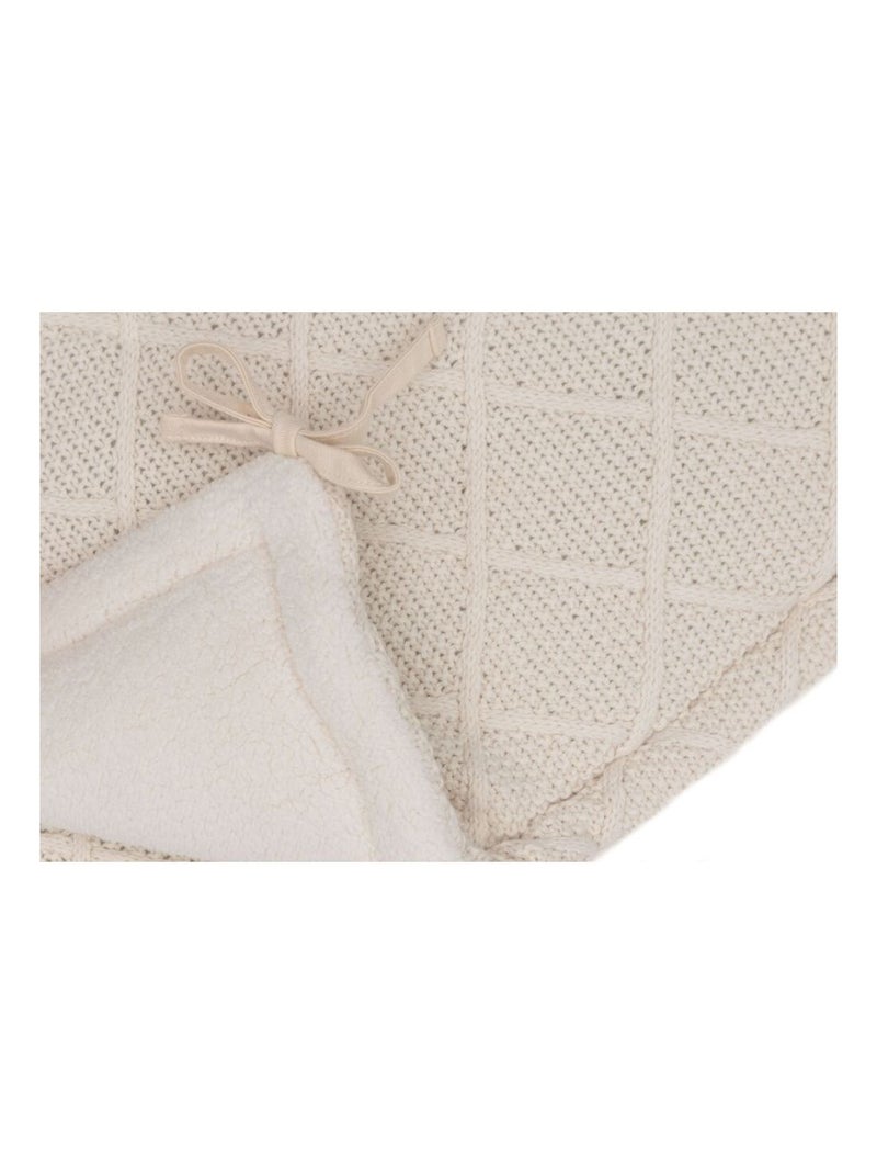 Tour de lit en coton Beige - Kiabi